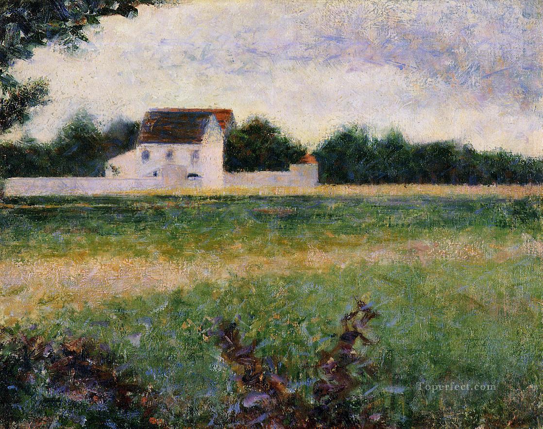 landscape in the ile de france 1882 Oil Paintings
